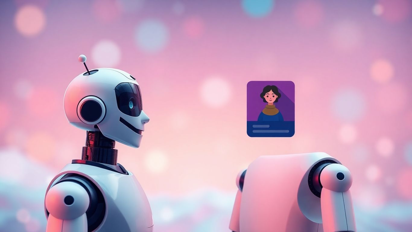 Smartsupp chatbot interface with AI avatar and user profile.