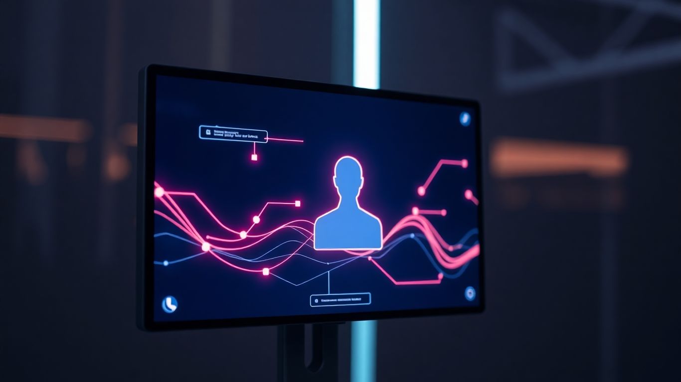 AI chatbot interacting with a customer via SMS.