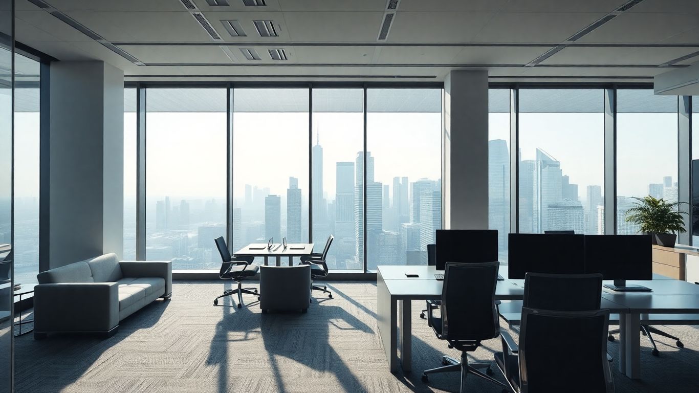 Finddev Agency UA office with city view