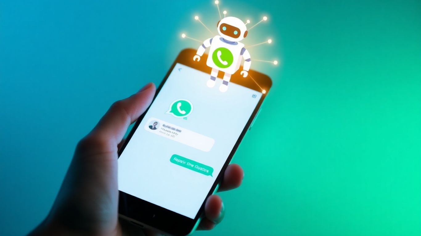 AI chatbot on WhatsApp for repair services