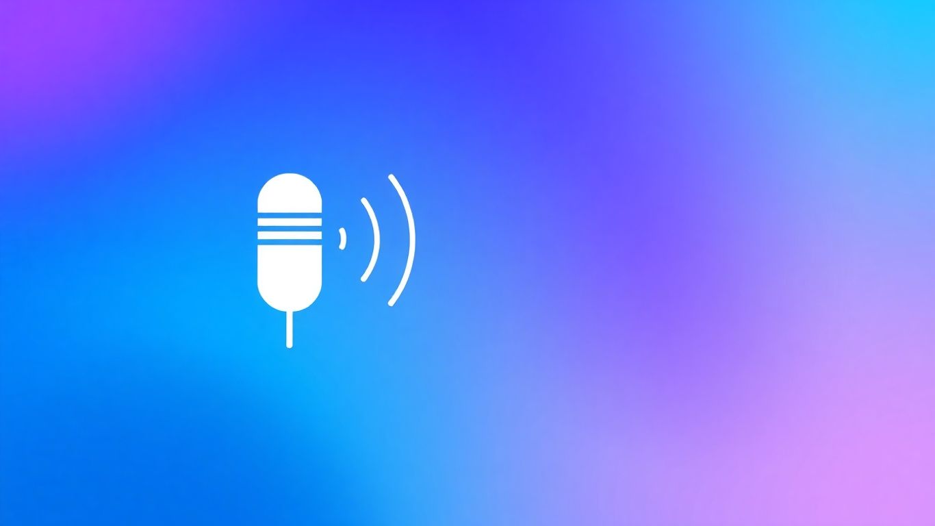 Voice AI microphone and chatbot speech bubble comparison.