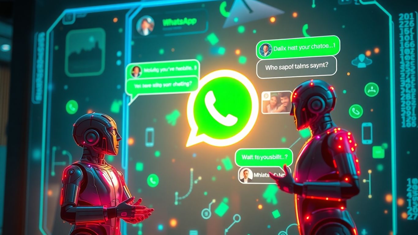 WhatsApp AI chatbot with multimodal communication features.