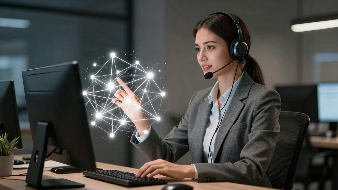 AI call routing enhancing customer experience in call centers.