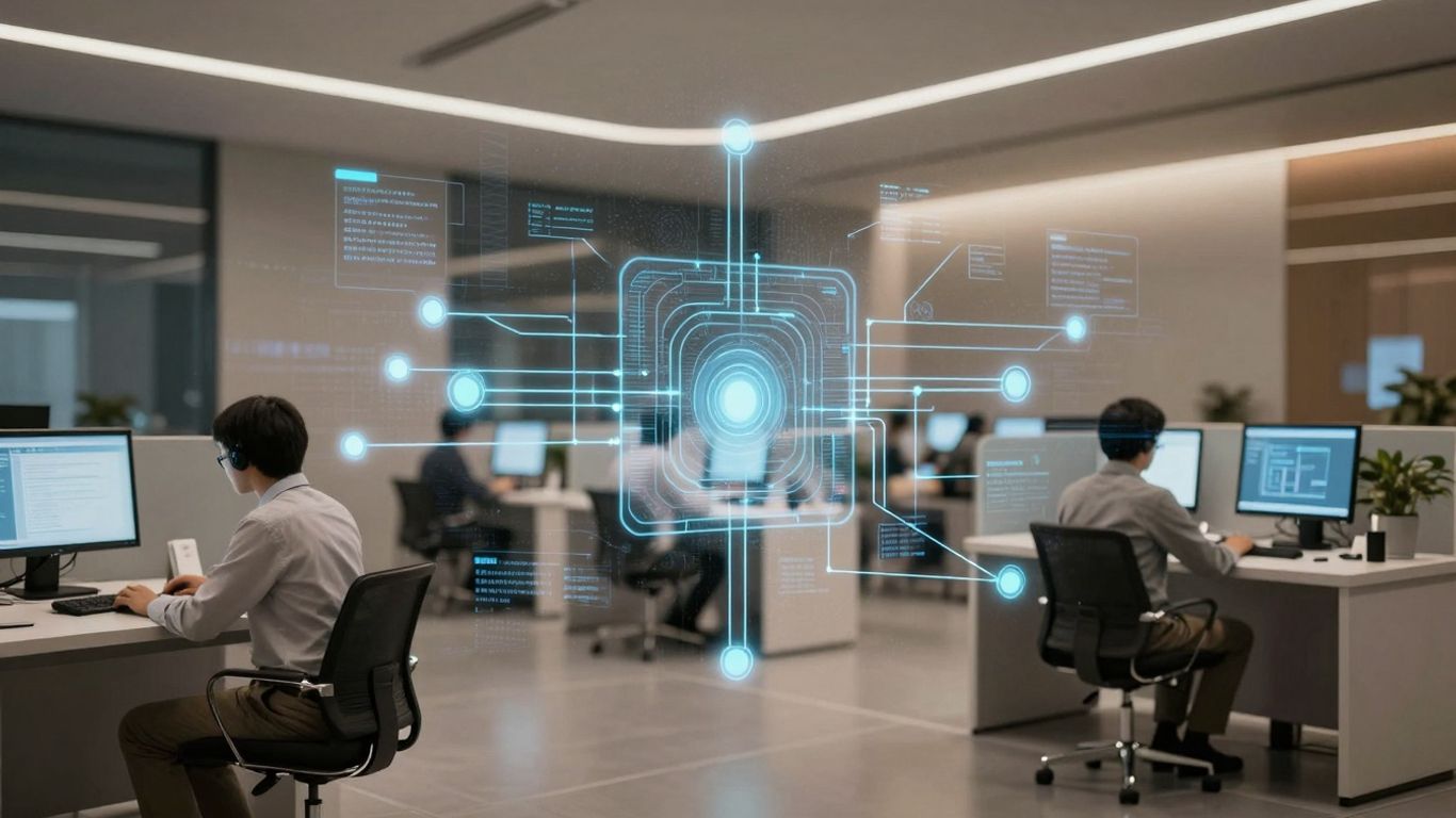 AI call routing transforming customer interactions with technology.