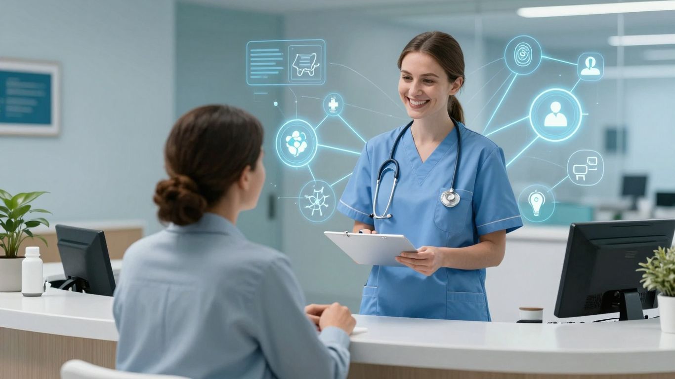 AI call routing in healthcare technology
