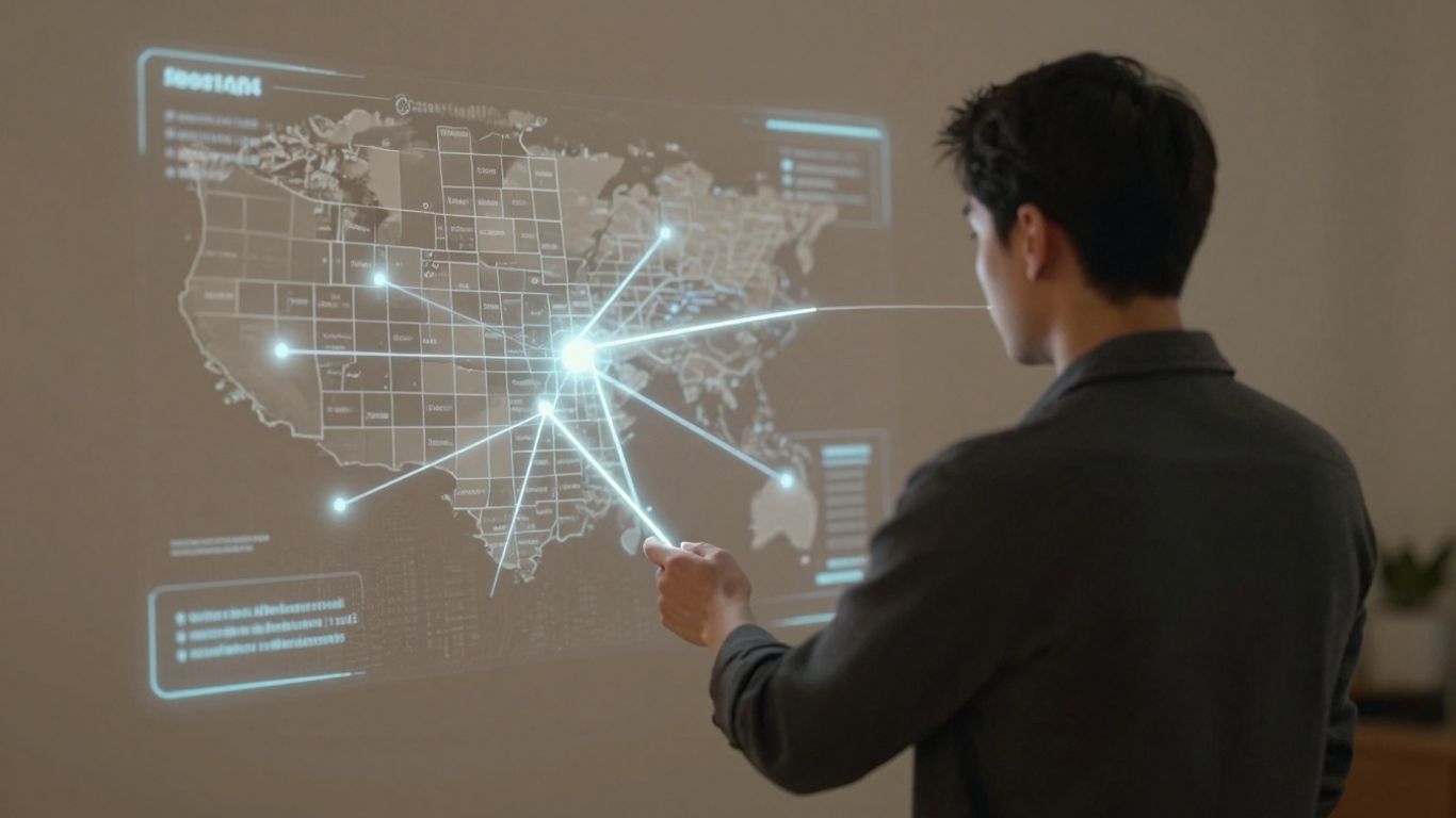 AI voice agent routing calls by zip code