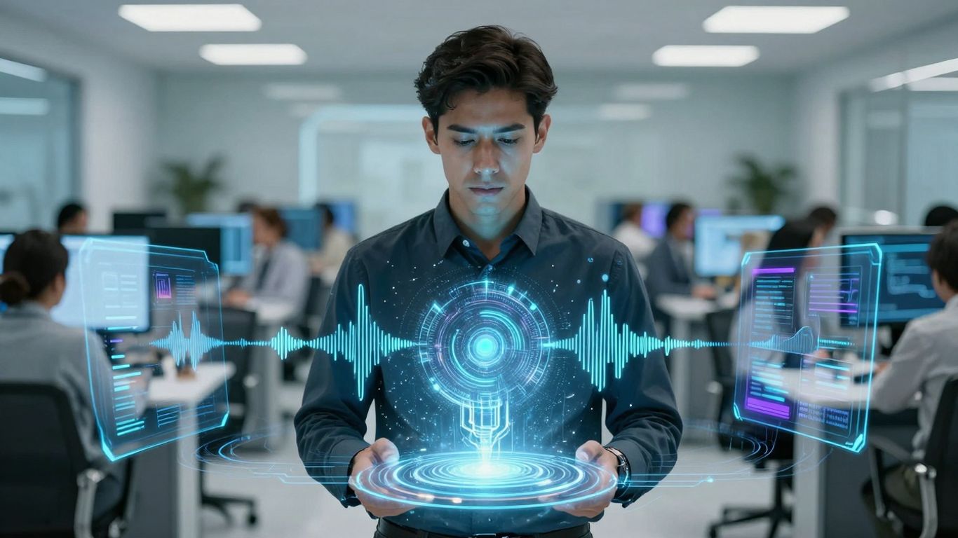 Futuristic voice AI call routing technology