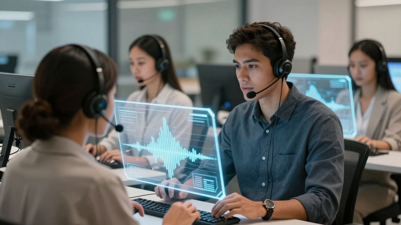 Voice AI call routing technology
