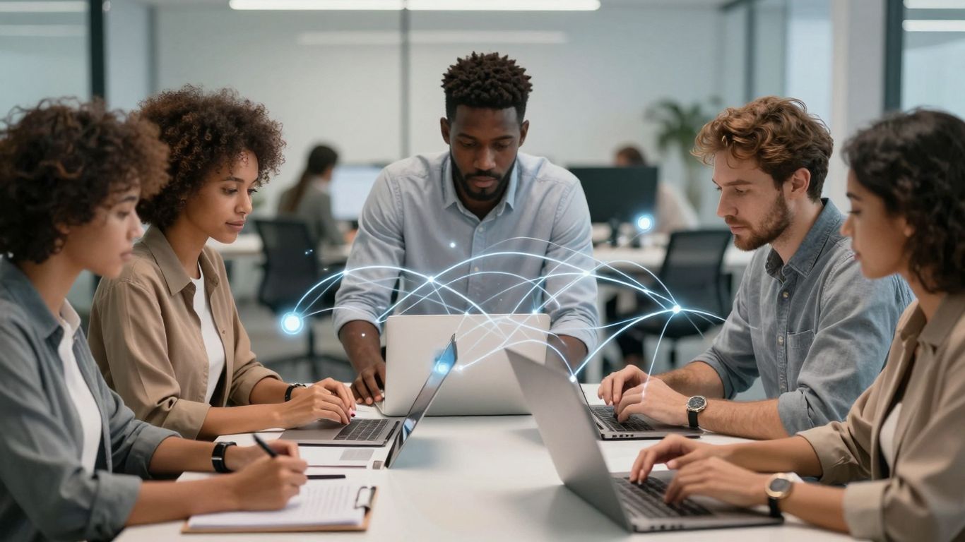 AI software enhancing business call handling and routing.