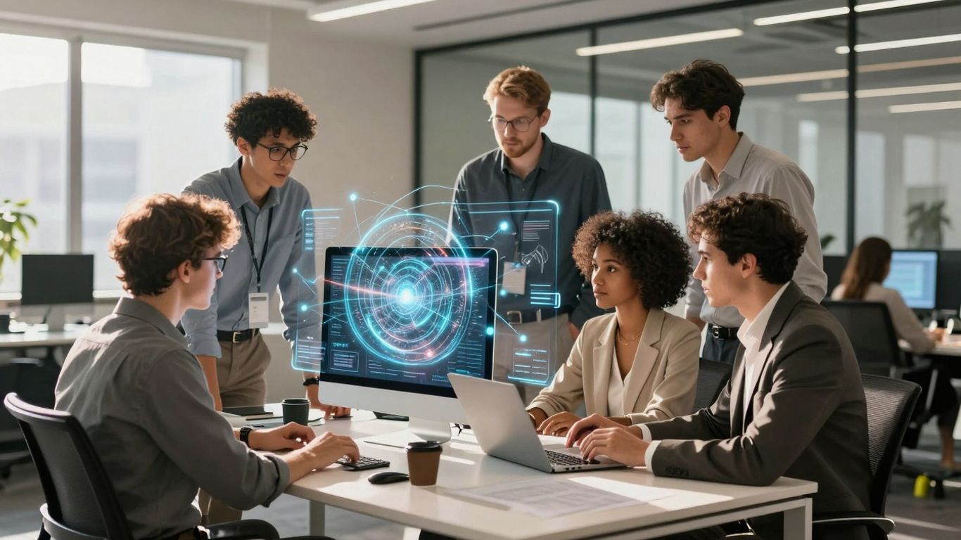 AI software enhancing business call handling and routing.