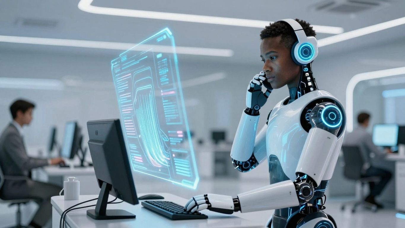 Futuristic AI call routing technology