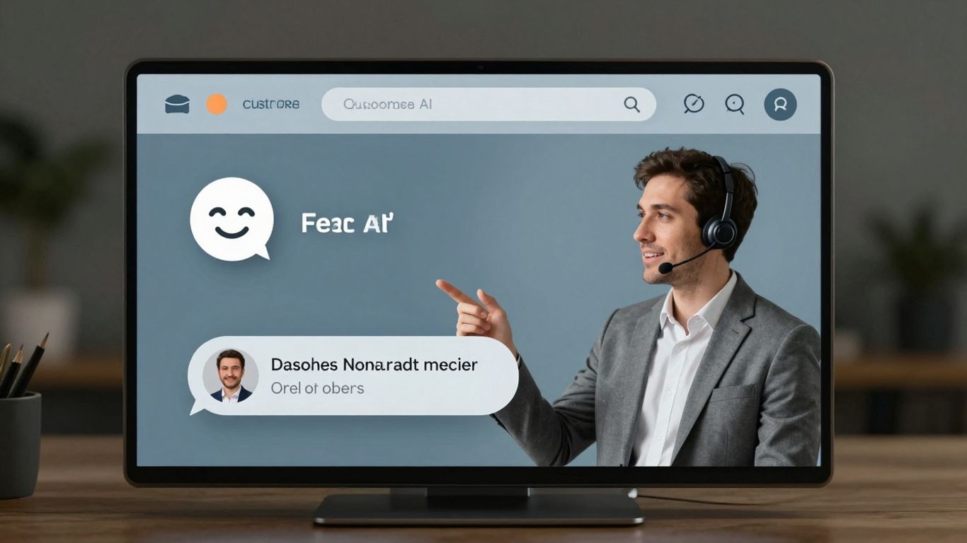 Intercom Fin AI chatbot assisting customer support.