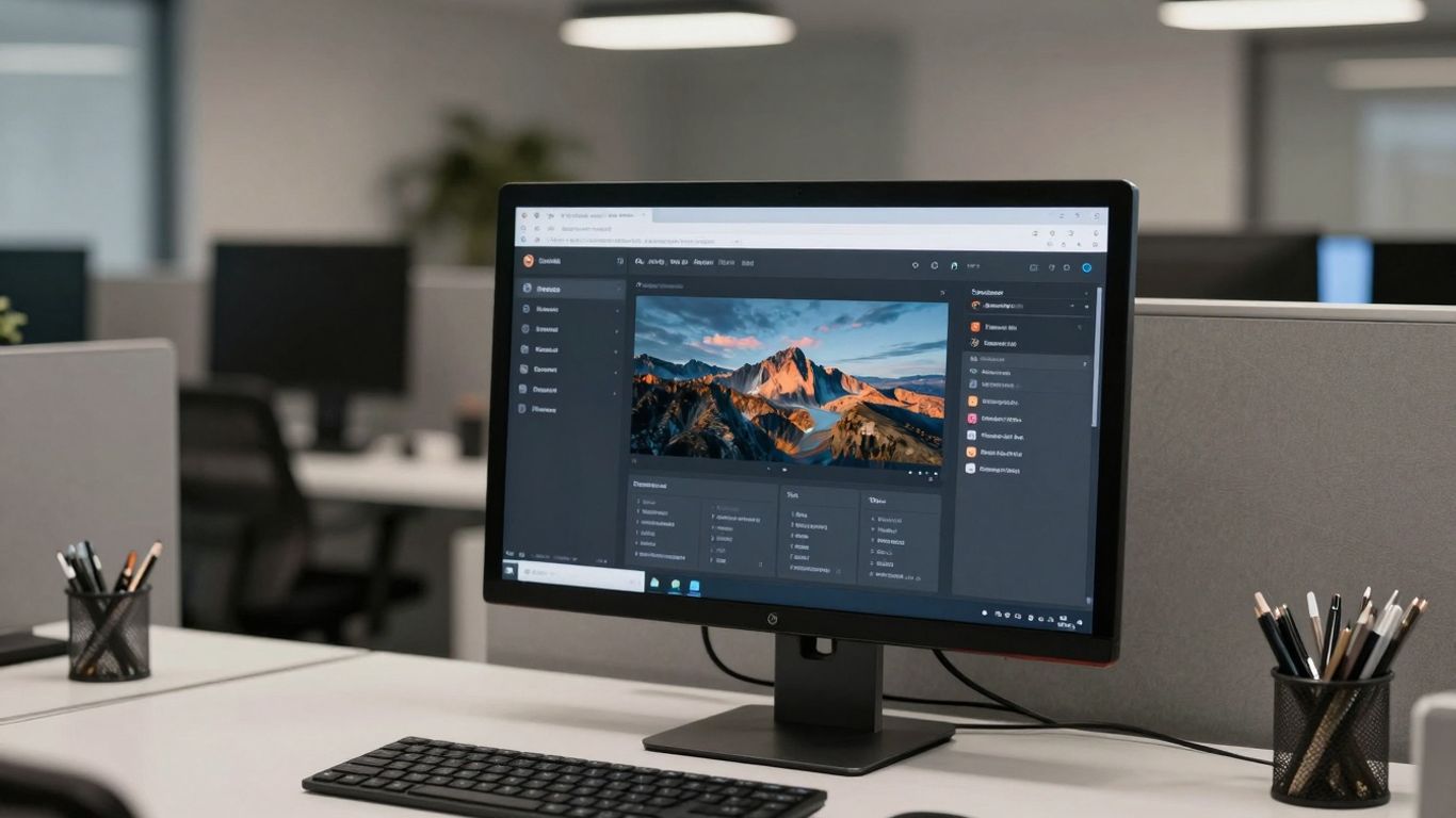 Kustomer AI customer support software interface on a monitor.