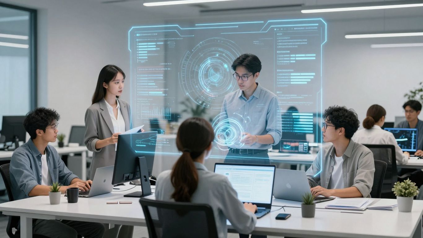 AI revolutionizing customer support with advanced technology.