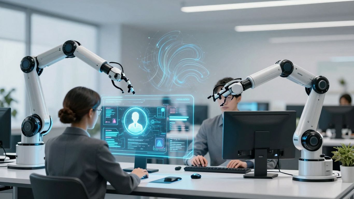 CRM automation and AI transforming customer service.