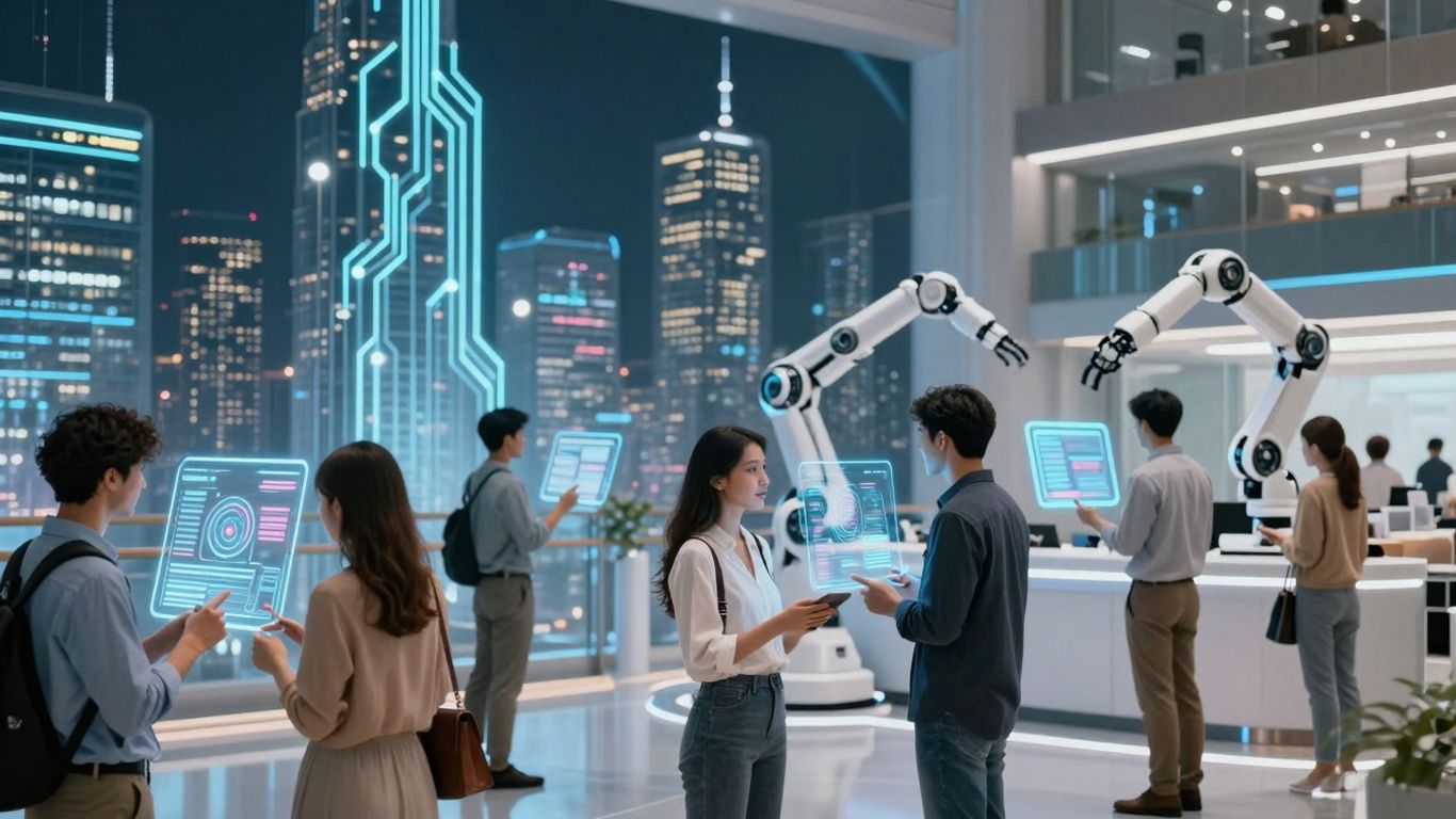 AI customer support automation impacting the workforce.