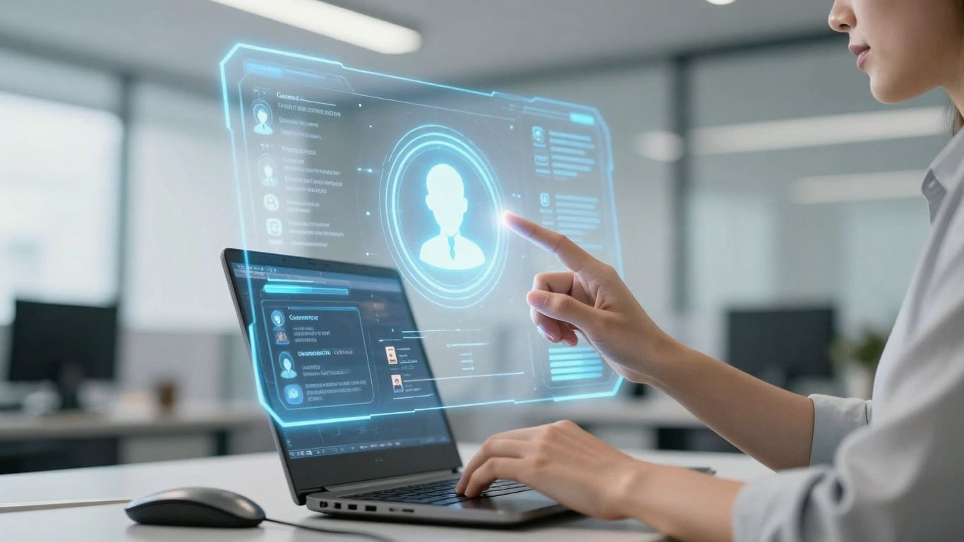 AI customer support automation tool interface