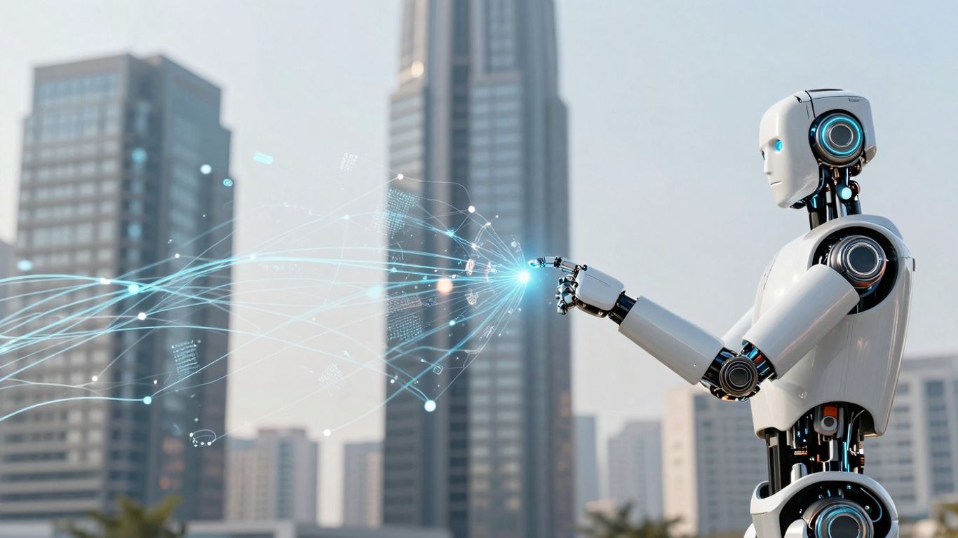 AI transforming business with automated customer support.