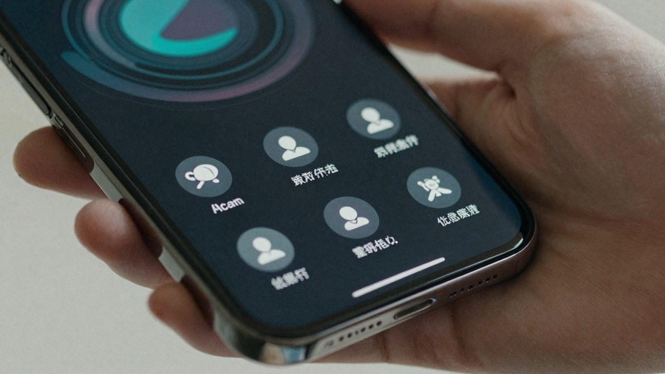 Smartphone screen showing customer support interface with shareable link icon.