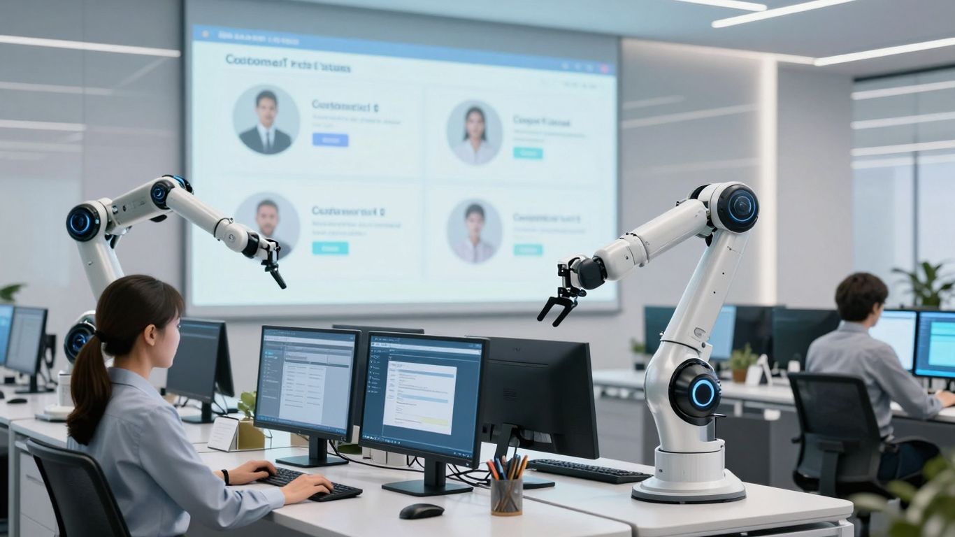 ServiceNow AI customer support automation interface