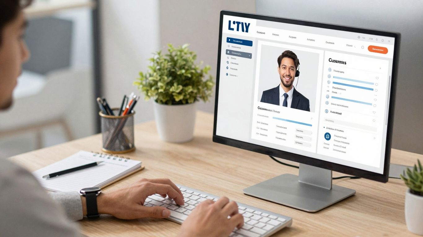 Front AI customer support software interface.