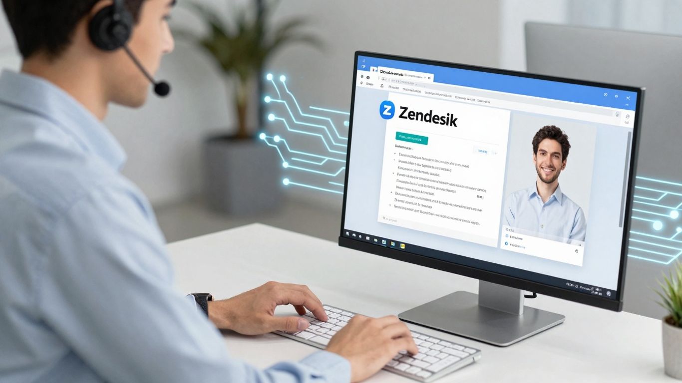Zendesk AI email automation and chatbots for customer support.