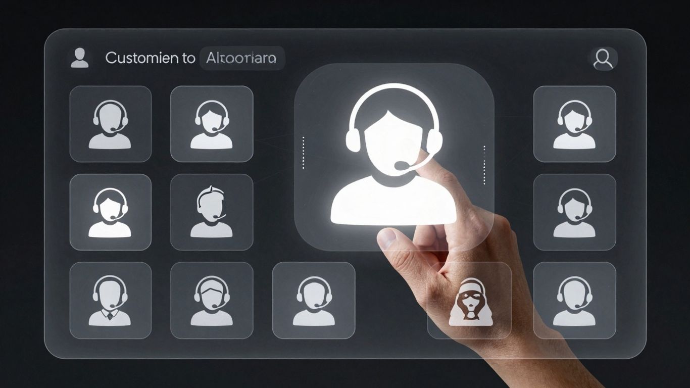 AI customer support automation platform interface