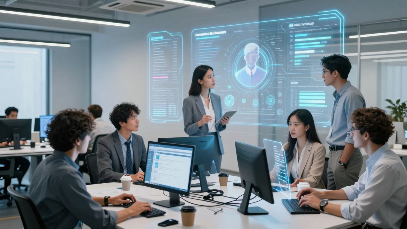 Genesys Cloud AI customer support automation interface.