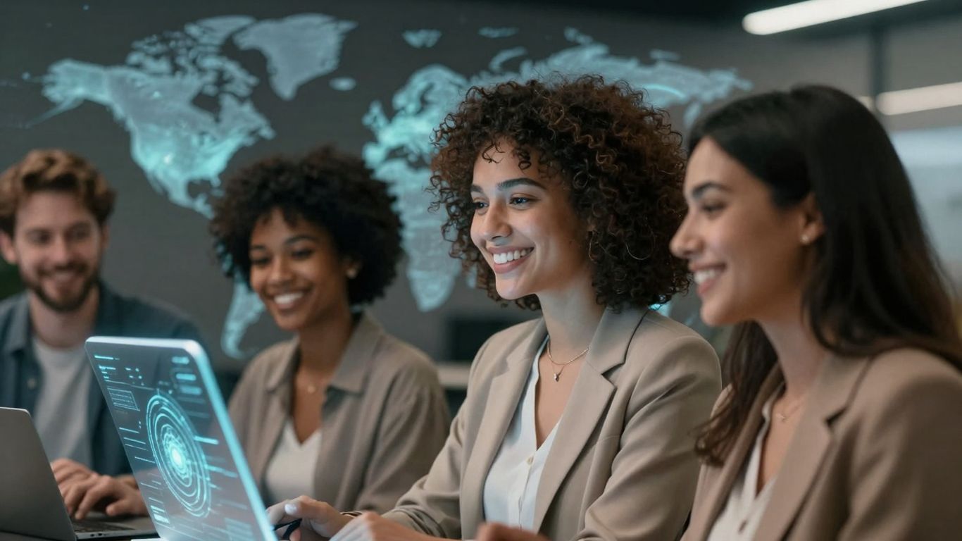 Global customer support with AI receptionist