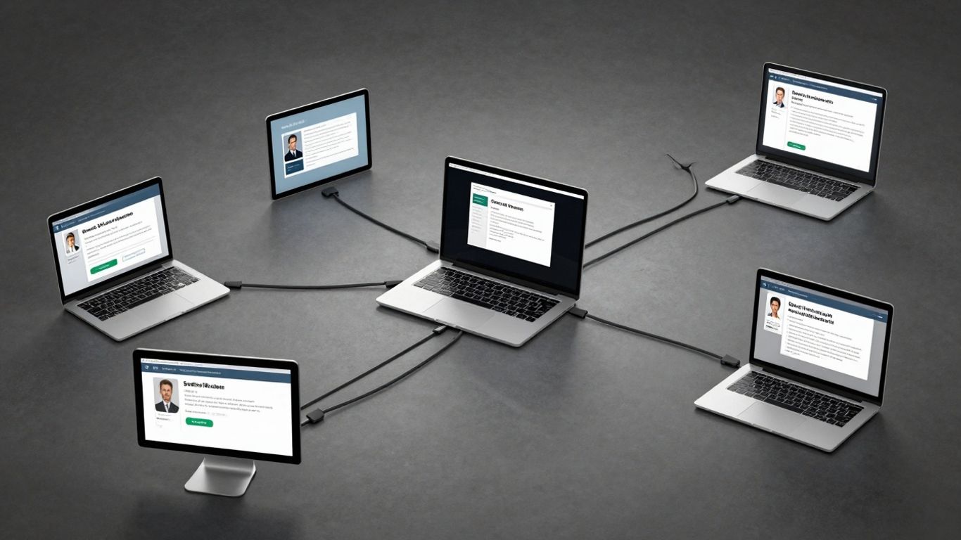 Zapier integration connecting different applications for lead management.