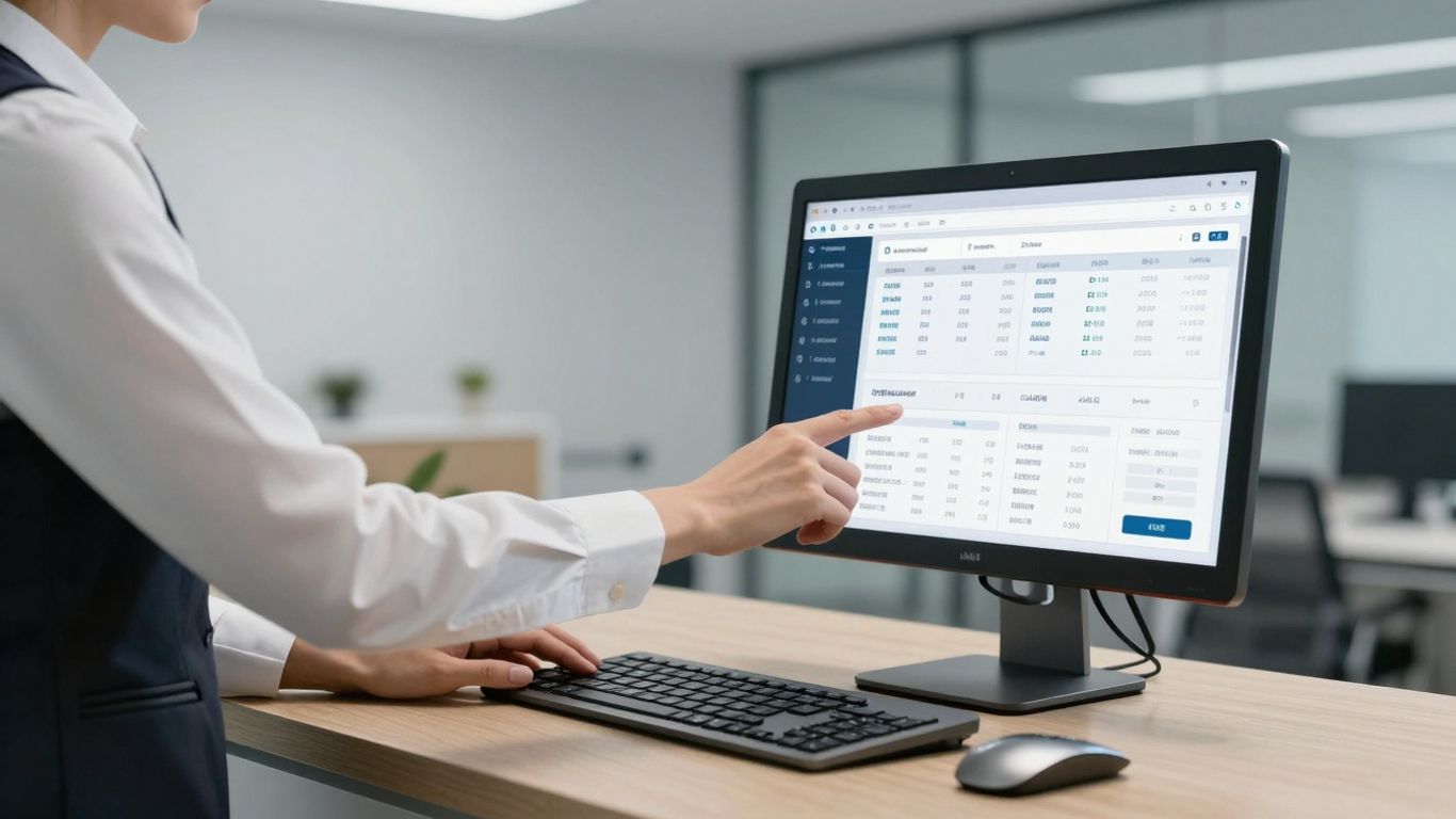 AI real estate lead management interface with receptionist.