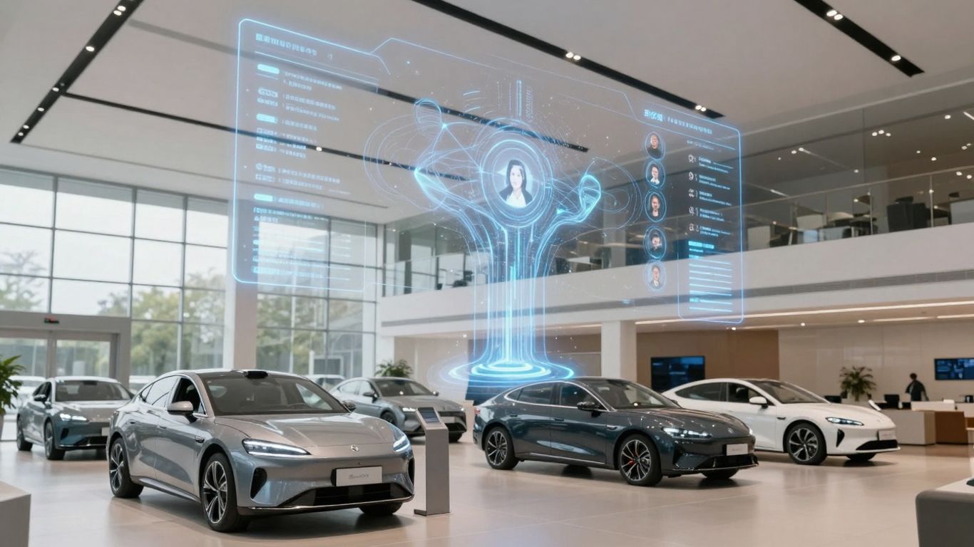 AI transforming dealership lead management and sales operations.