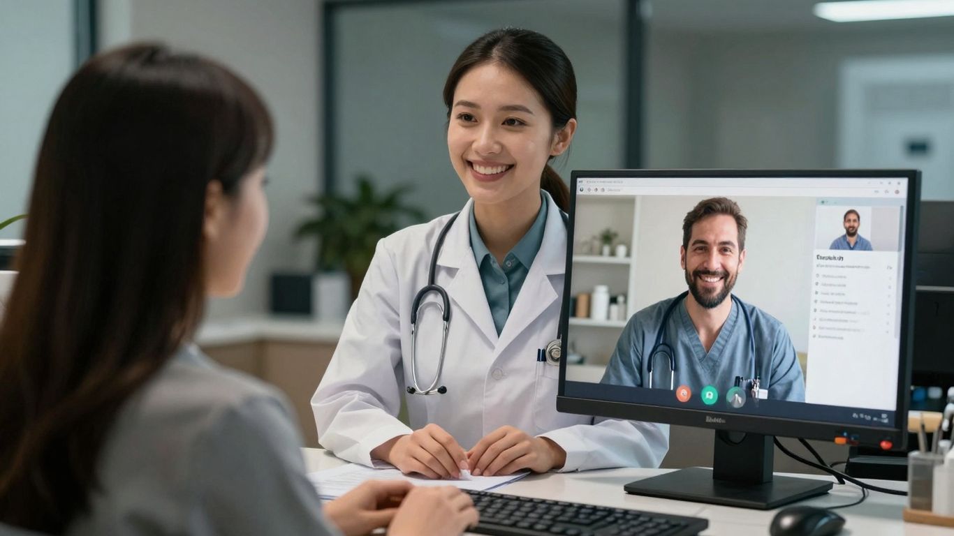 HIPAA compliant virtual receptionist service for medical practices.