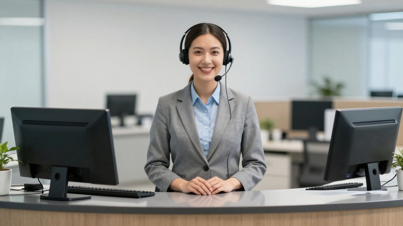 HIPAA-compliant receptionist service