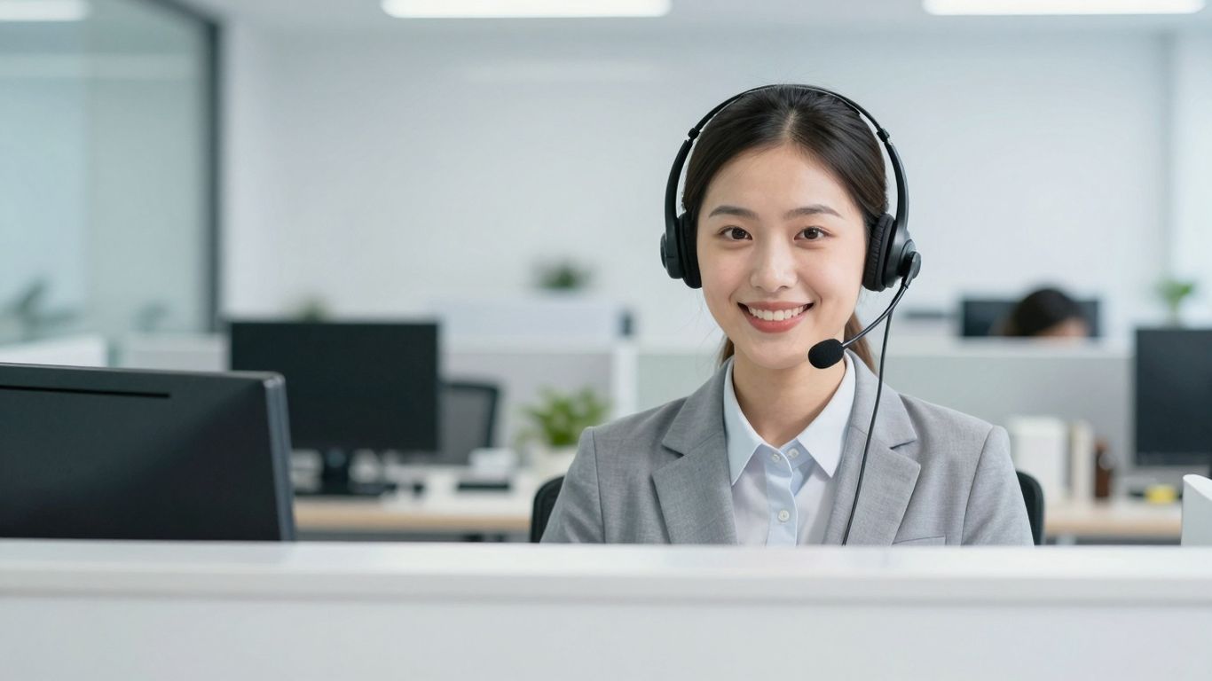 HIPAA compliant receptionist in Las Vegas office.