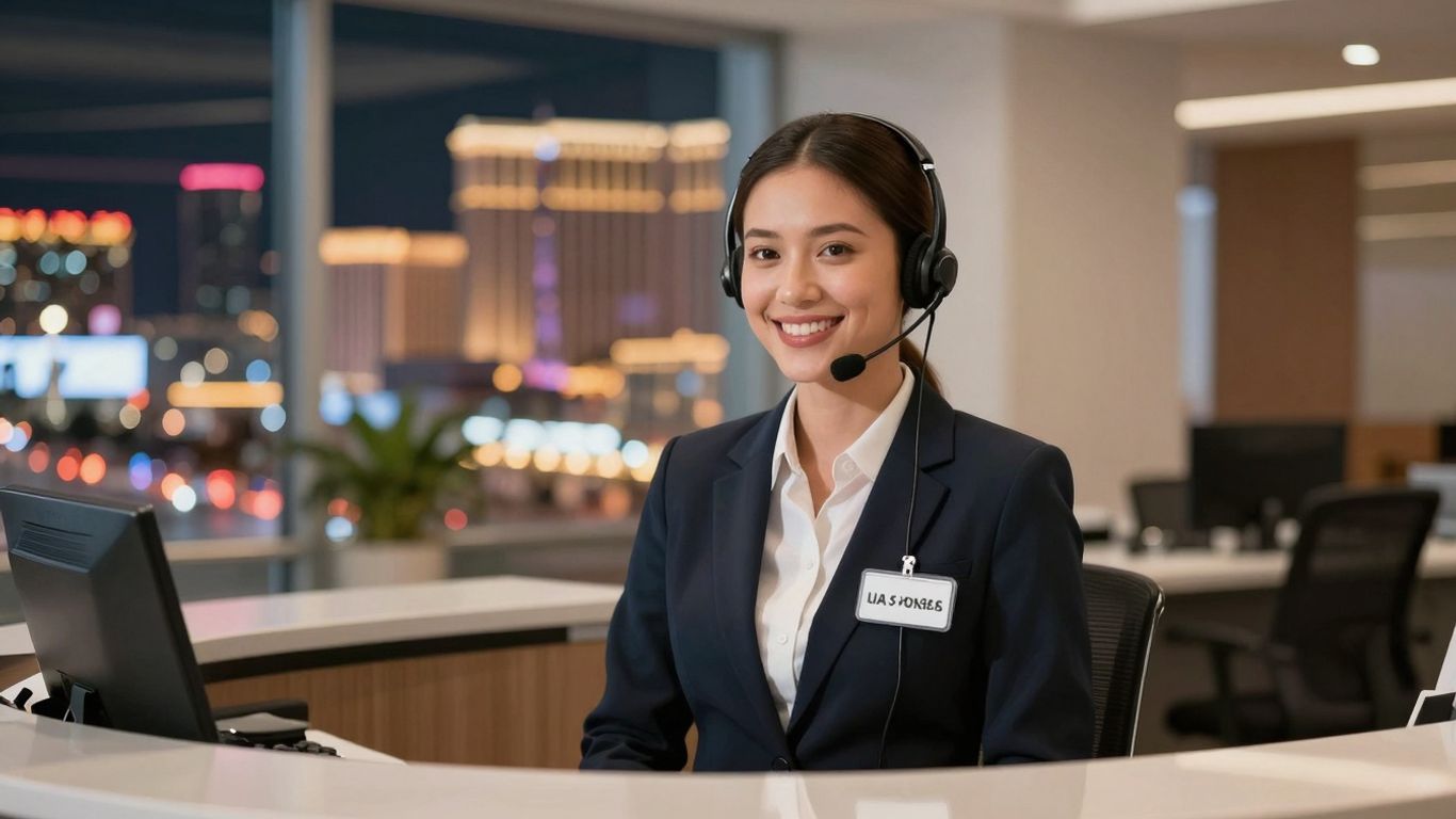 HIPAA compliant receptionist in Las Vegas office