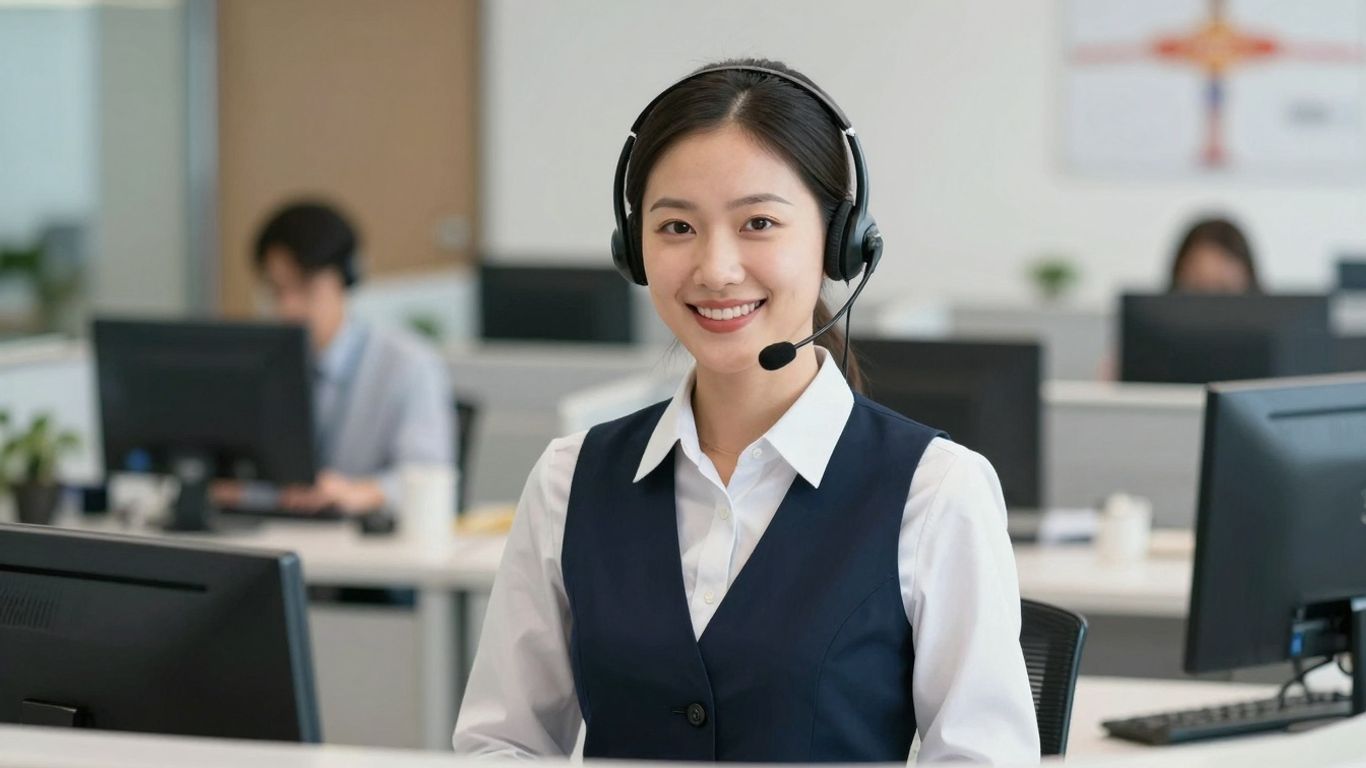 HIPAA compliant receptionist in Las Vegas office.