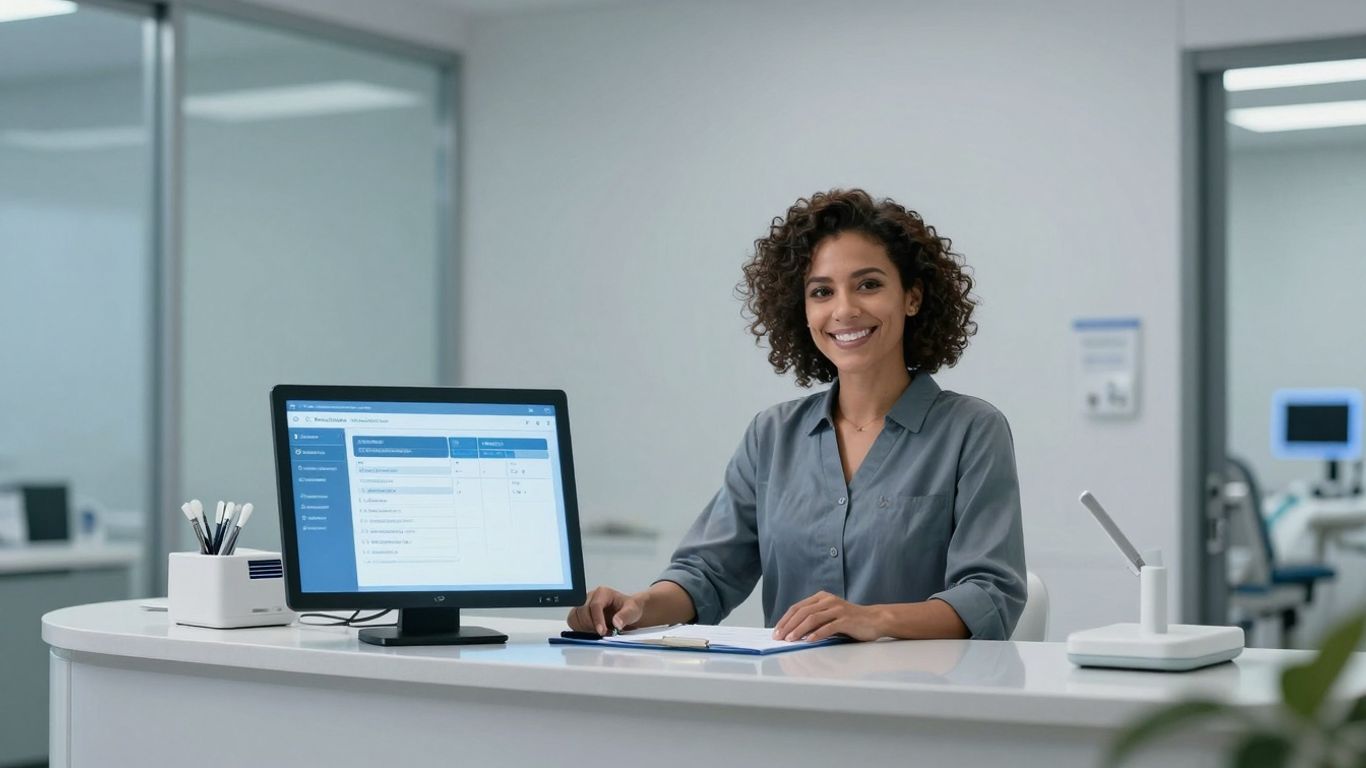 Dental AI receptionist assisting patients after hours.
