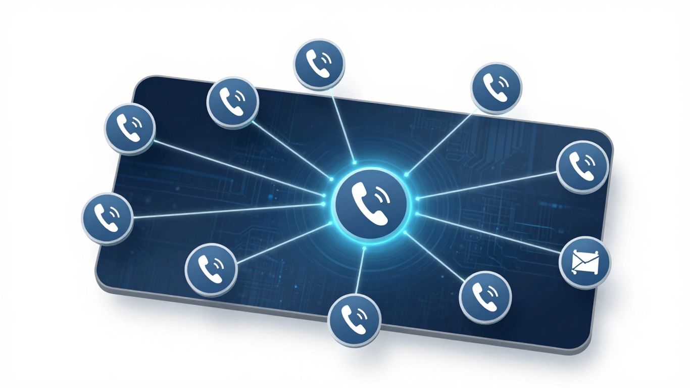 Healthcare hotline with many simultaneous calls.