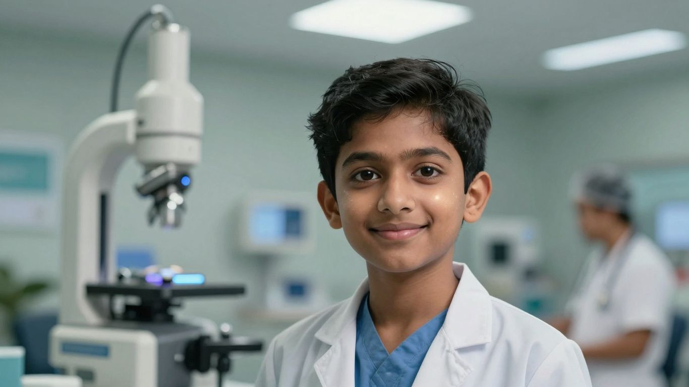 AI agent assisting a patient in healthcare.