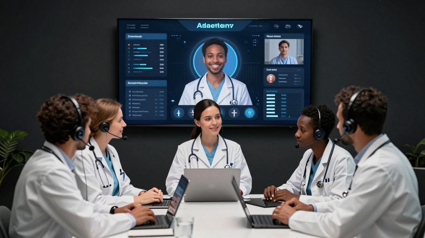 AI voice assistant in healthcare call center