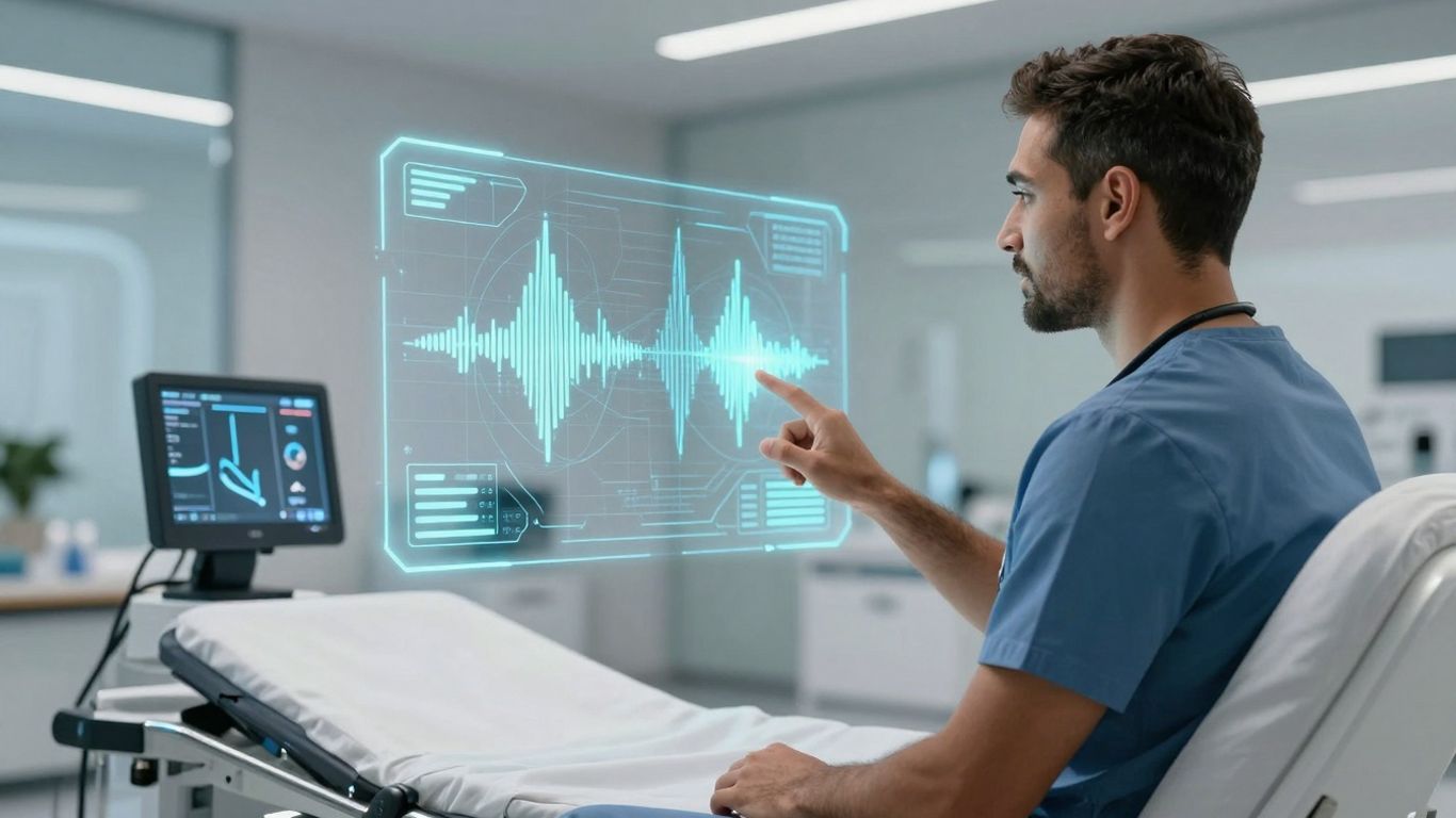 Healthcare AI voice interface with patient