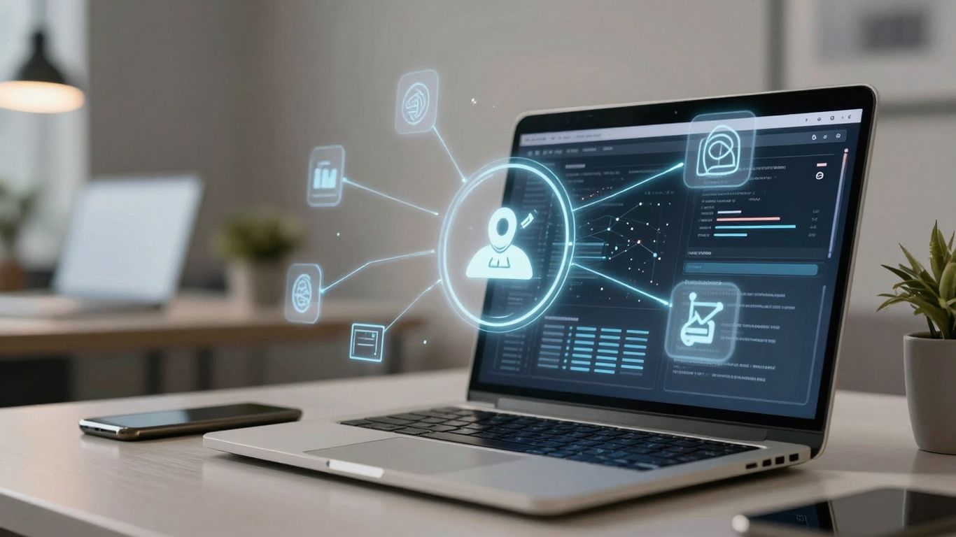 Voice AI healthcare integration workflow visualization.