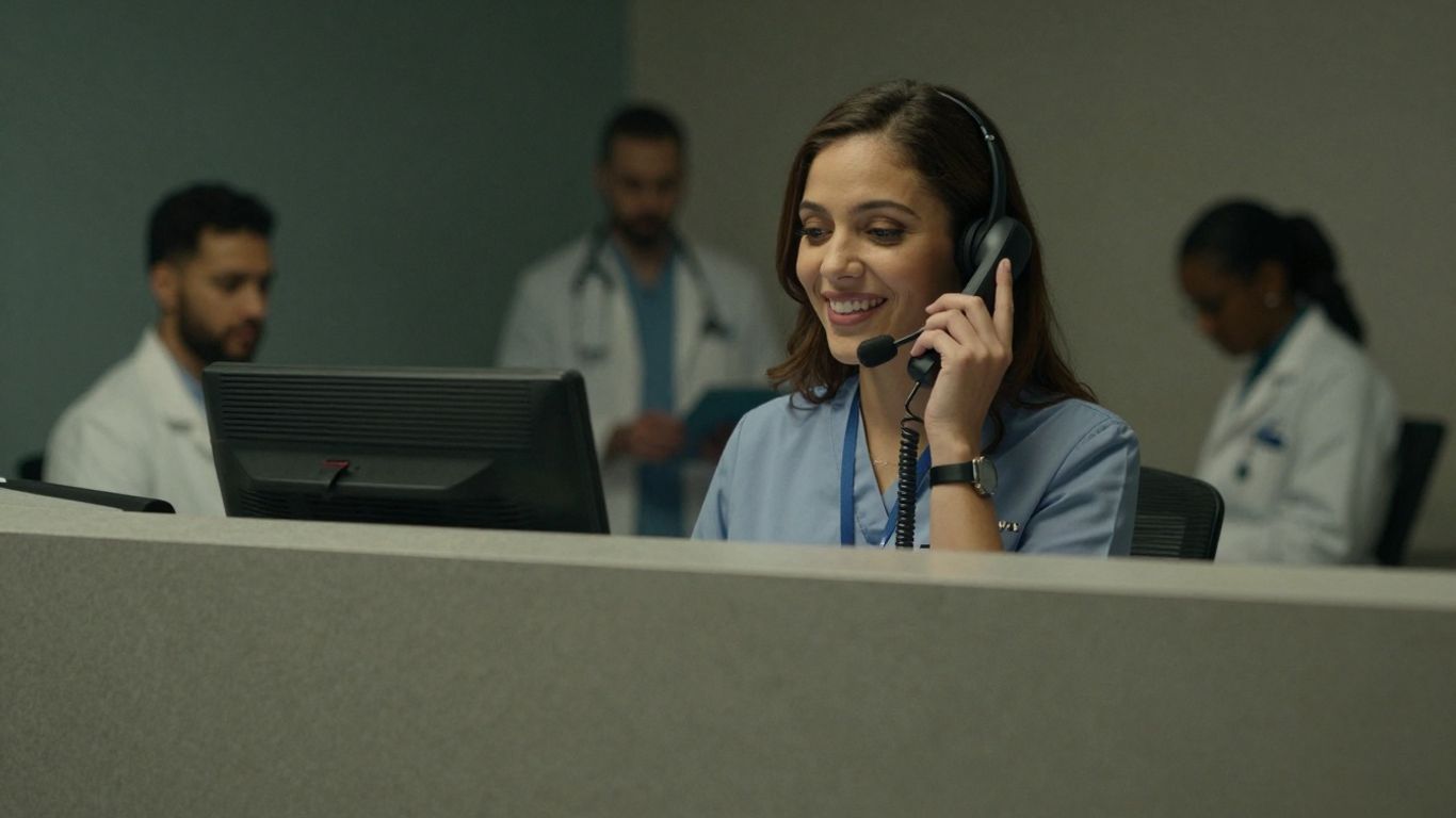 HIPAA compliant phone answering service for medical practices.