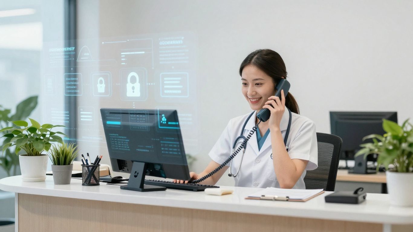 HIPAA compliant answering service for medical practices.