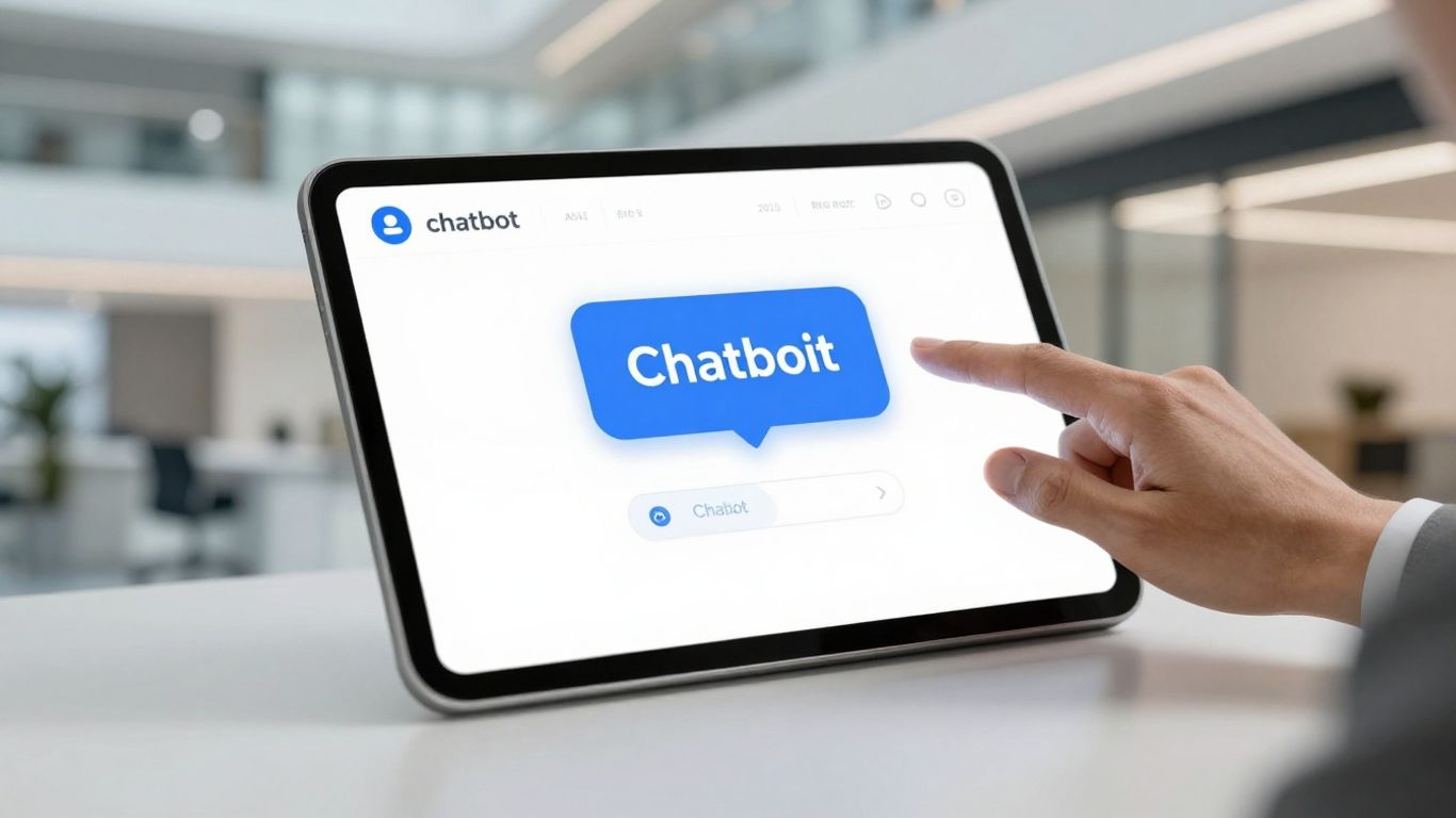 Chatbot interacting with commercial real estate leads.
