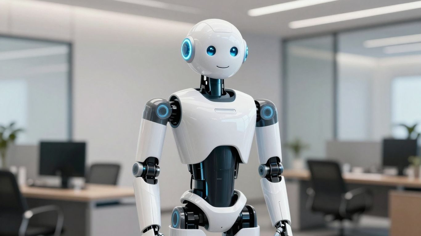 AI receptionist in a law office