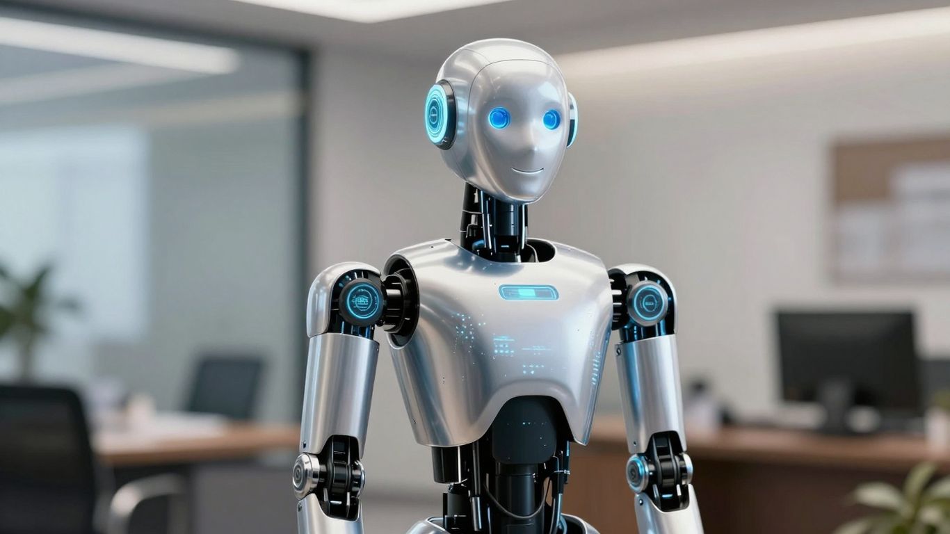 AI receptionist in a law office.