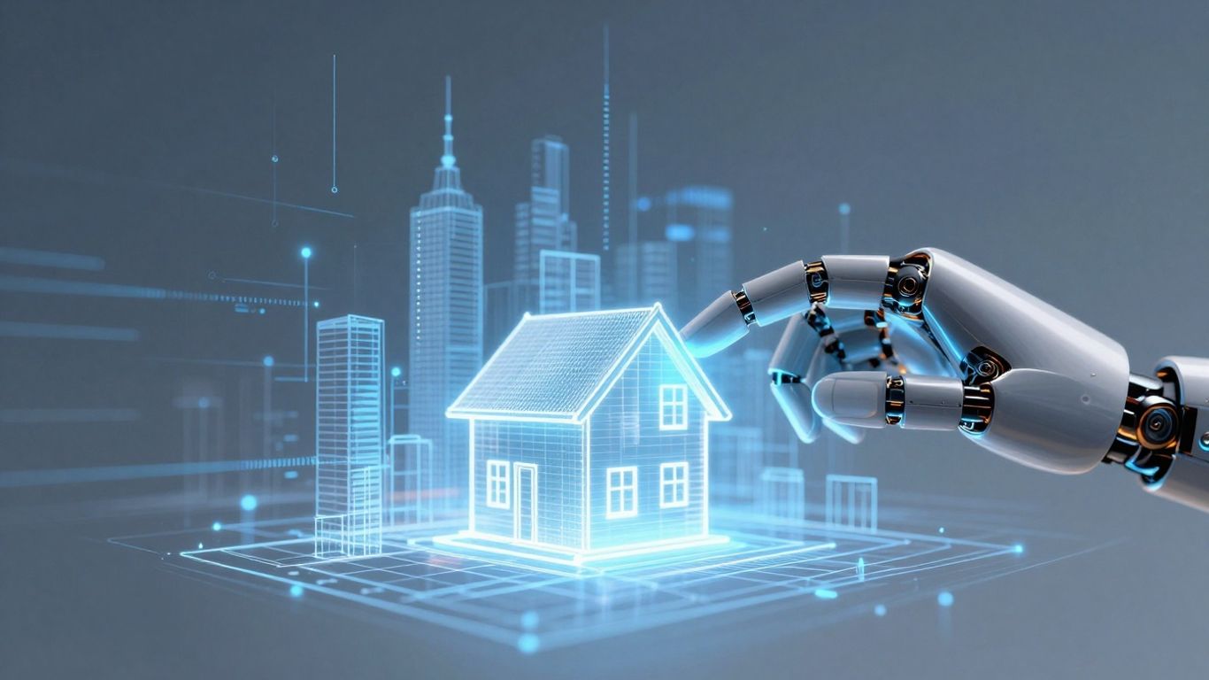 AI transforming real estate transactions with technology.