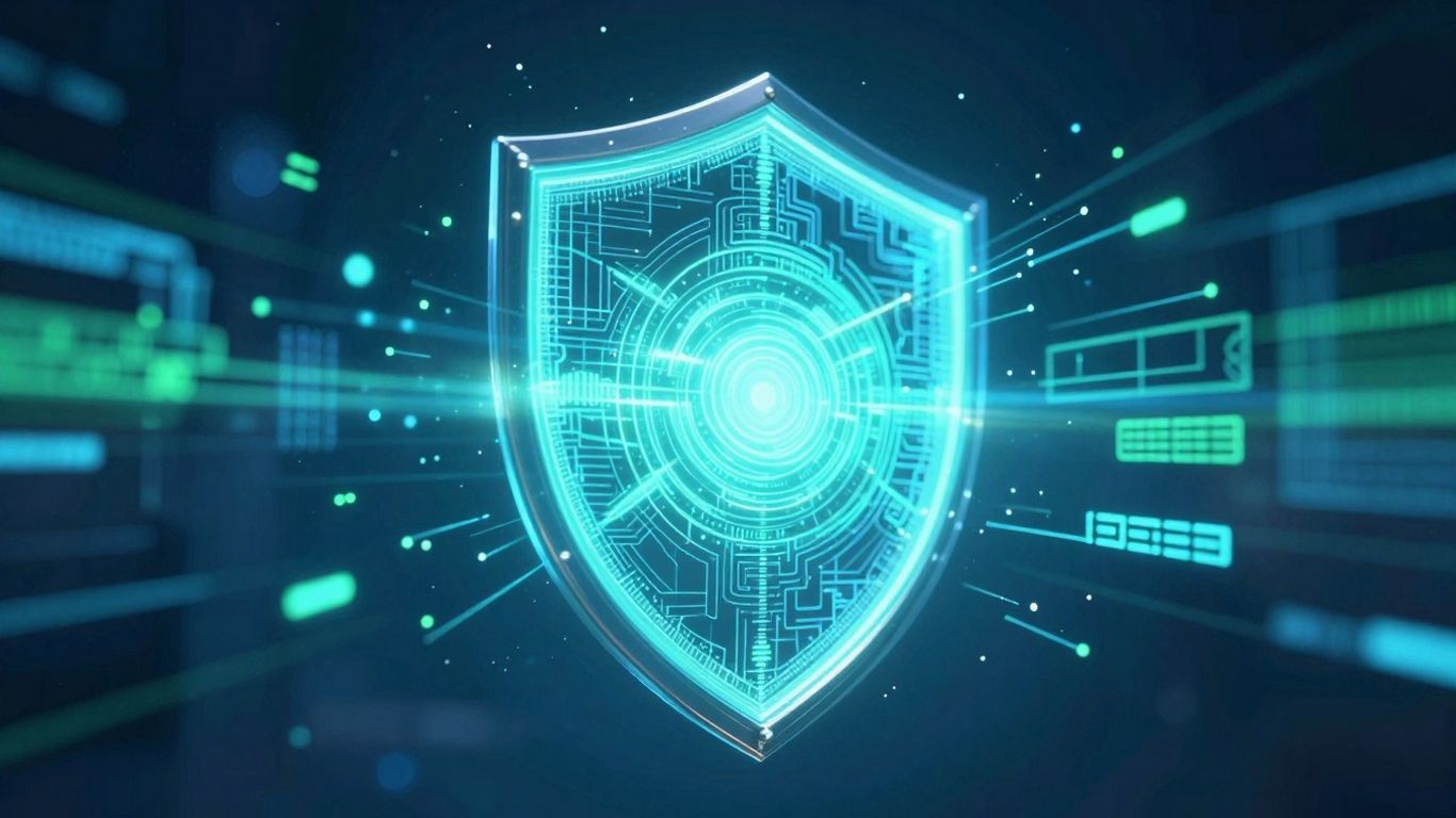 AI protecting email from digital threats.